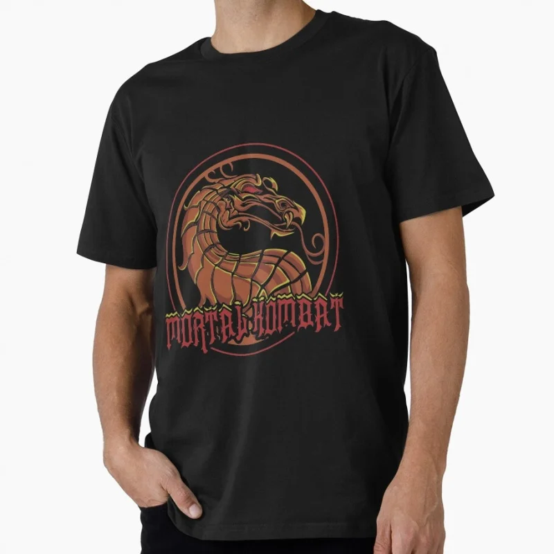 90's Arcade Game Mortal Kombat Gift T shirt 0708 Unisex Gamer Tee Fire Warrior Scorpion Graphic clothes All size tops S-6XL