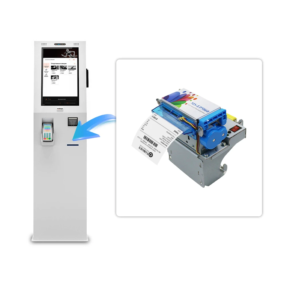 MASUNG MS- EP5860-V 60mm 2inch Vending Machine Kiosk Printer 200mm/s For Queue Management System