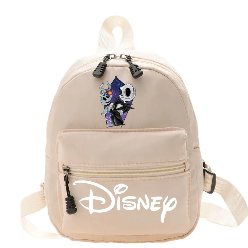 Disney's The Nightmare Before Christmas Jack Sally Women's Backpack 2024 New Fashion Cool Handsome Teenage Girls Design Backpack