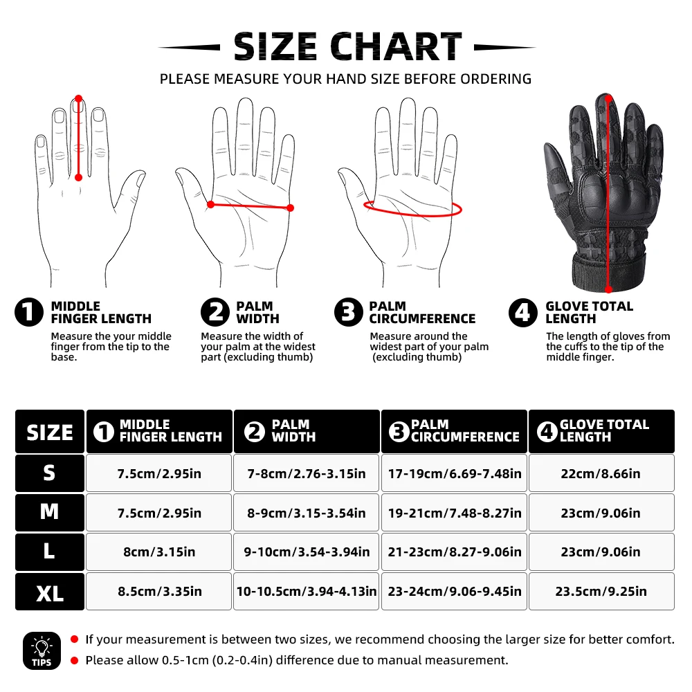 Touchscreen Jagd Handschuhe Hard Shell Outdoor Sport Paintball Motorrad Wandern Camping Taktische Radfahren Schutz Ausrüstung – Detail 1