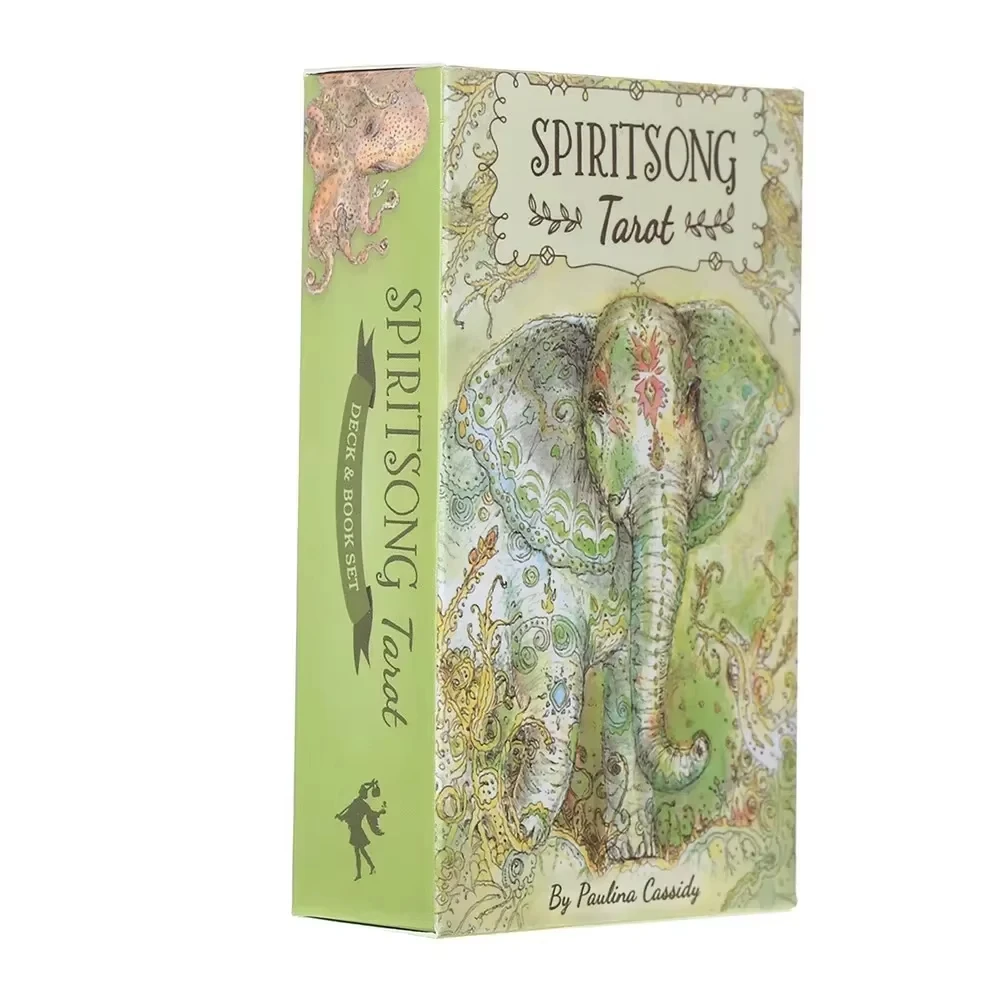 Spiritsong Tarot Cards Mystical Guidance Divination Entertainment Partys Board Game Supports Wholesale 78 Sheets/Box
