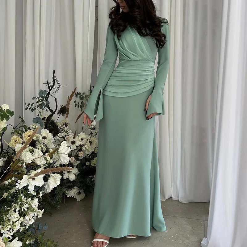 Irregular Long Sleeve Lacing Slim Long Dress 2024 Woman Clothes Elegant Backless High Waist Bodycon Holiday Party Dresses