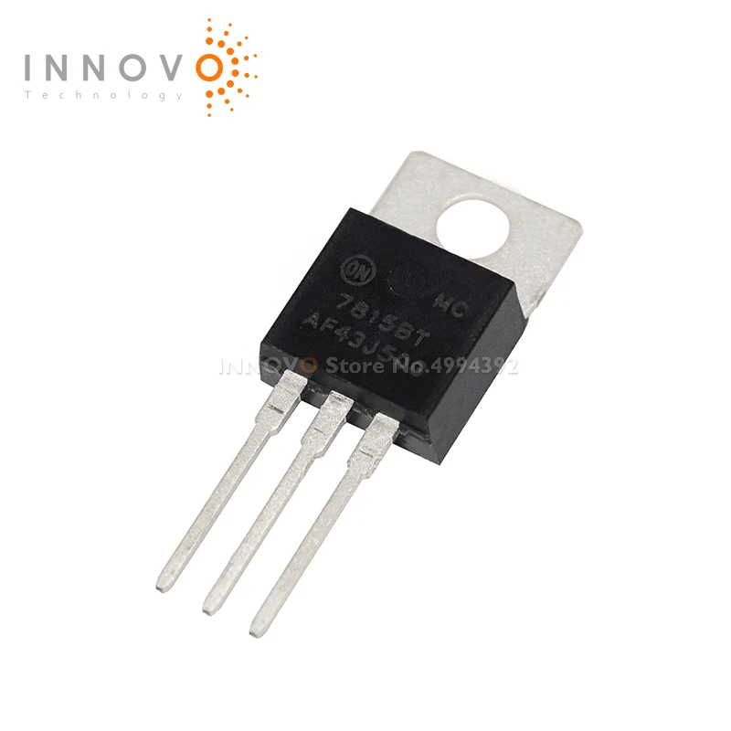 10pcs/lot MC7815BTG MC7815 IC REG LINEAR 15V 1A TO220AB New original