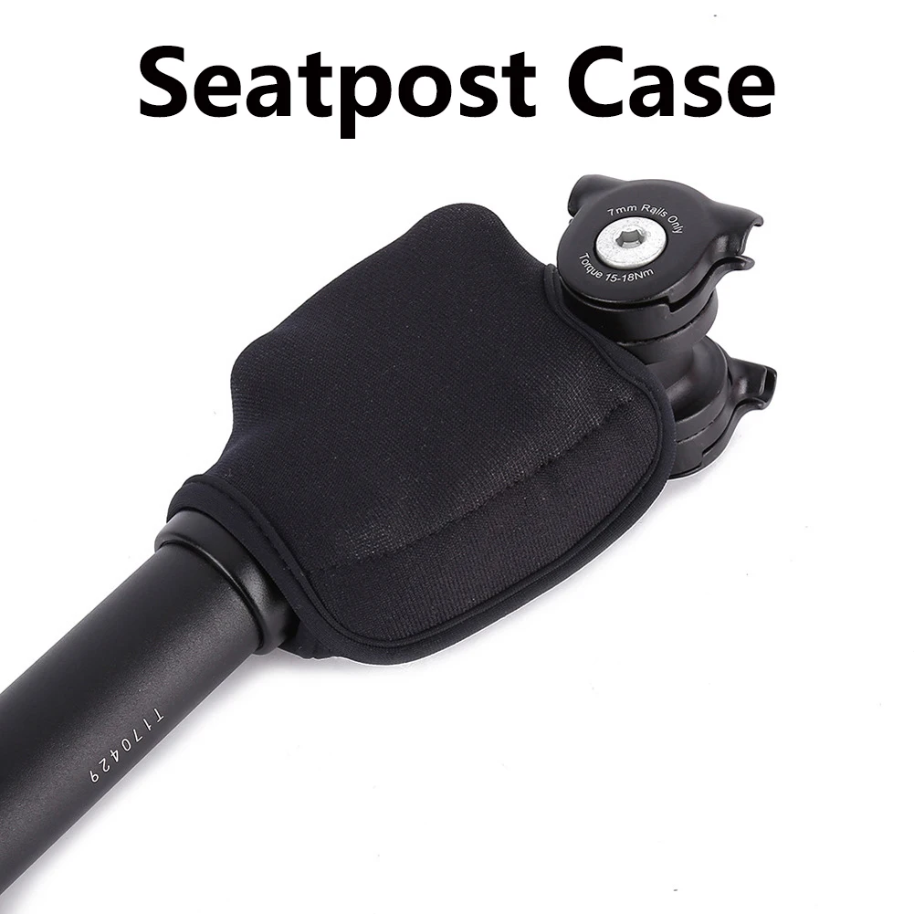 Suntour SP12 NCX Bicycle Seat Tube Dust Protection Cover Suspension Seat Post Protection Case For Shock Absorber Seat Tube Clamp