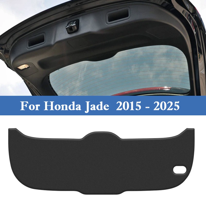 

Для Honda Jade 2015-2025 Автомобильная накладка на багажник, противоударная накладка на багажник, защитная накладка на заднюю дверь, защитная накладка для внутреннего декора, наклейка