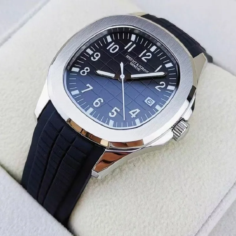 Specht&Sohne sports And Leisure Luxury Automatic MechanicalWatch Miyota8215 Movt 5167 Rubber Strap 50m Waterproof Business Watch