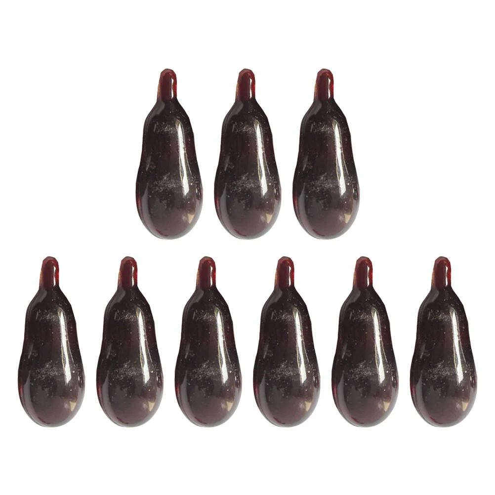 

9 Pcs Fake Blood Capsules Realistic Red Toy Scary Halloween Prank Supplies Home Party Plasma Props Creative Bloody Effects Gory