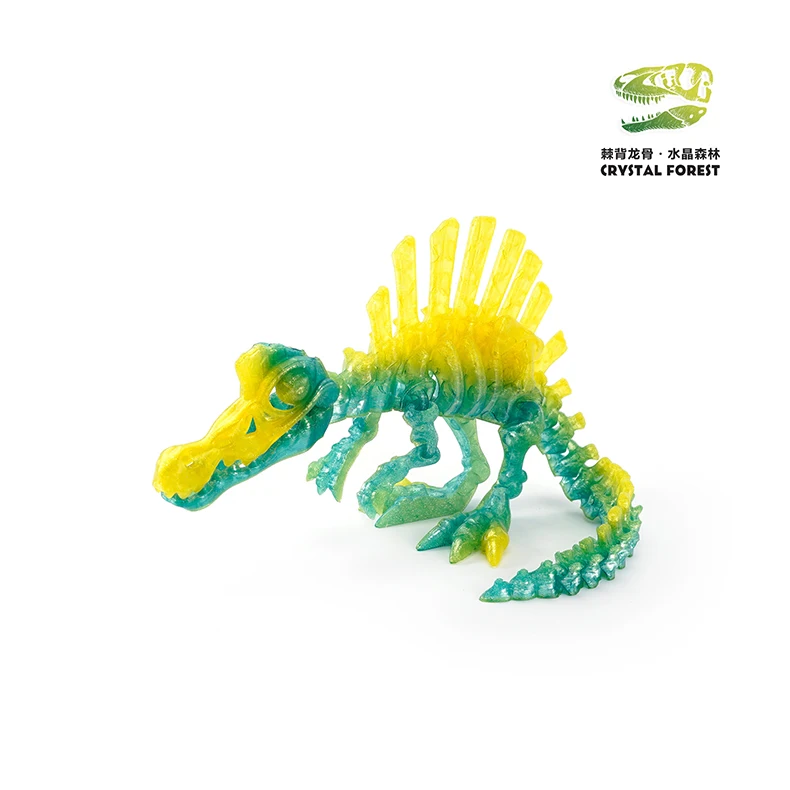 3D-Gedrucktes Rückengriff-Drachen-Ornament Dinosaurier-Serie Lustiges Ornament Handgefertigtes Skelett-Simulations-Ornament – Detail 8