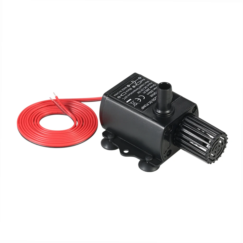 DC12V 5W Fountain Ultra-quiet Mini Brushless Water Pump Waterproof  280L/H Lift 300cm Submersible Fountain Aquarium Circulating