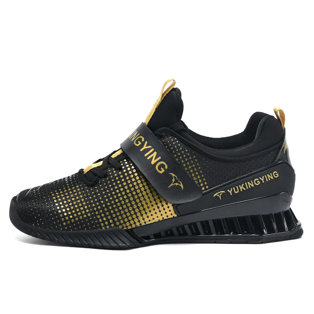 

Men Professional Non Slip Deadlift Shoes Fitness Weightlifting Squat Barefoot Training Sneakers High-Quality Weightlifting Shoes