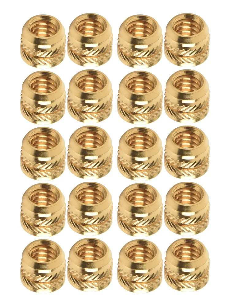 Brass Nuts Strong and Reliable Parts with Heat Set Brass Threaded Inserts for 3D Printing for Camera Tripods