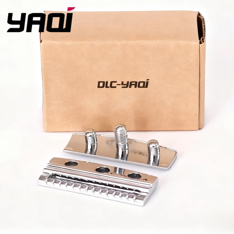 หัวมีดโกนแบบ Single Edge ยี่ห้อ Yaqi สีโครเมียม ช่องใบมีด 1.20 มม. น้ำหนักเบา ทนทาน ใช้งานง่าย เพื่อการโกนที่สะดวกสบาย