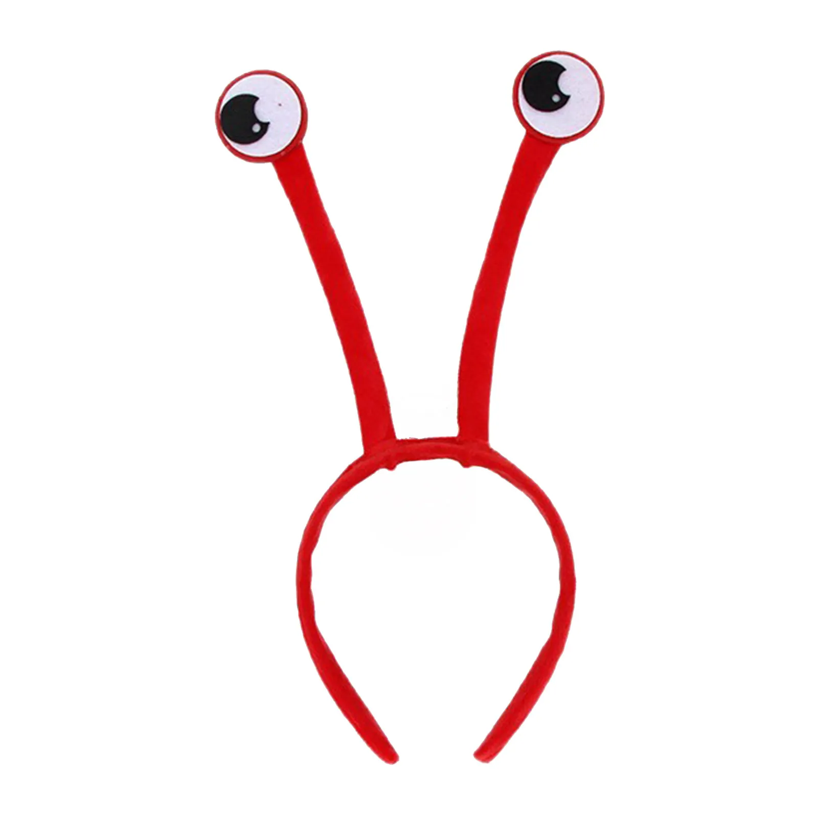 Big Eyes Snail Headband Plush Snail Antennae Hair Hoops Cosplay Antenae Costume Washing Face Headband Halloween Headwear