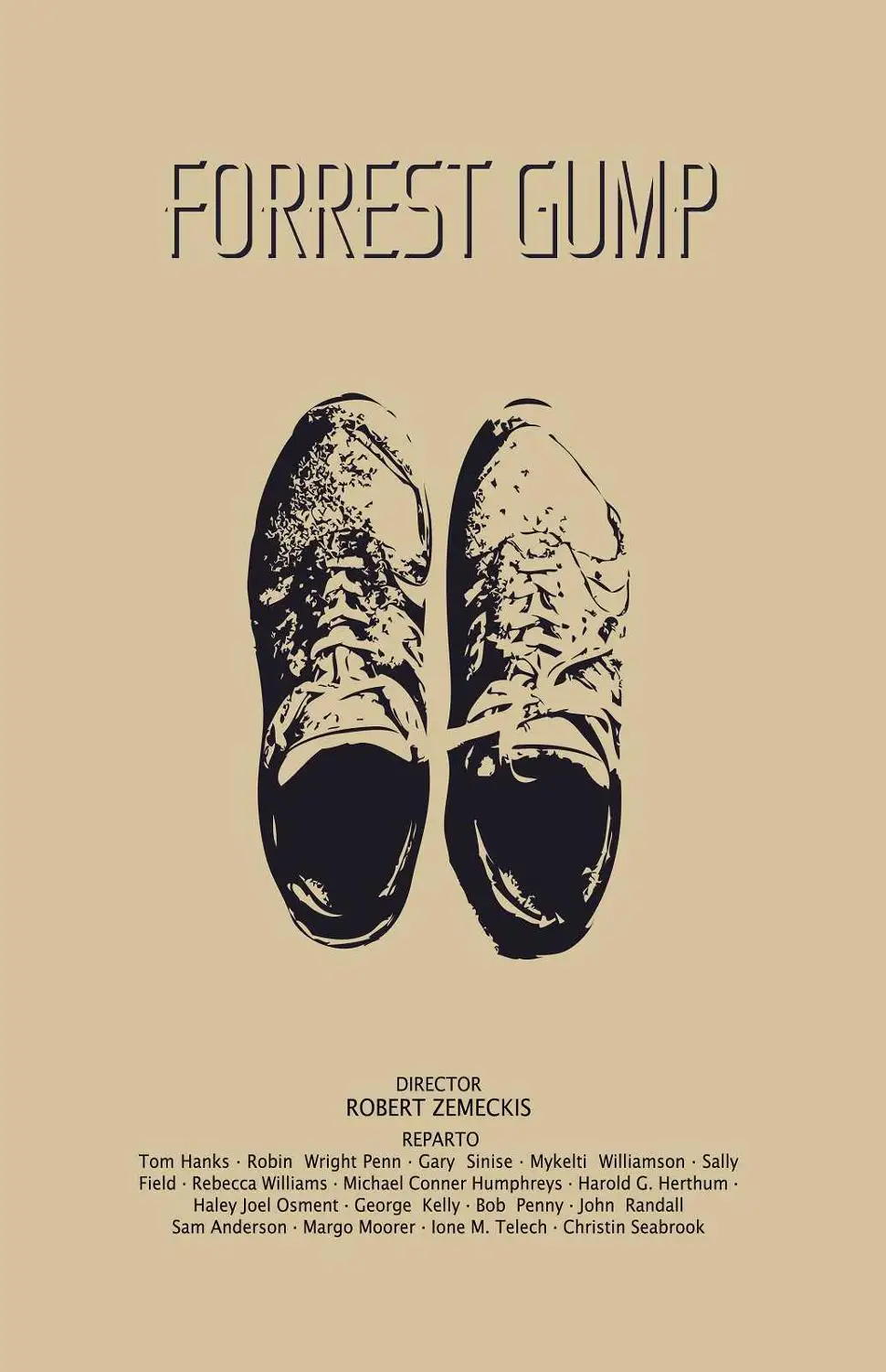 Стиль партии, выберите FORREST GUMP, классический американский стиль, Шелковый постер, домашний декор для стен