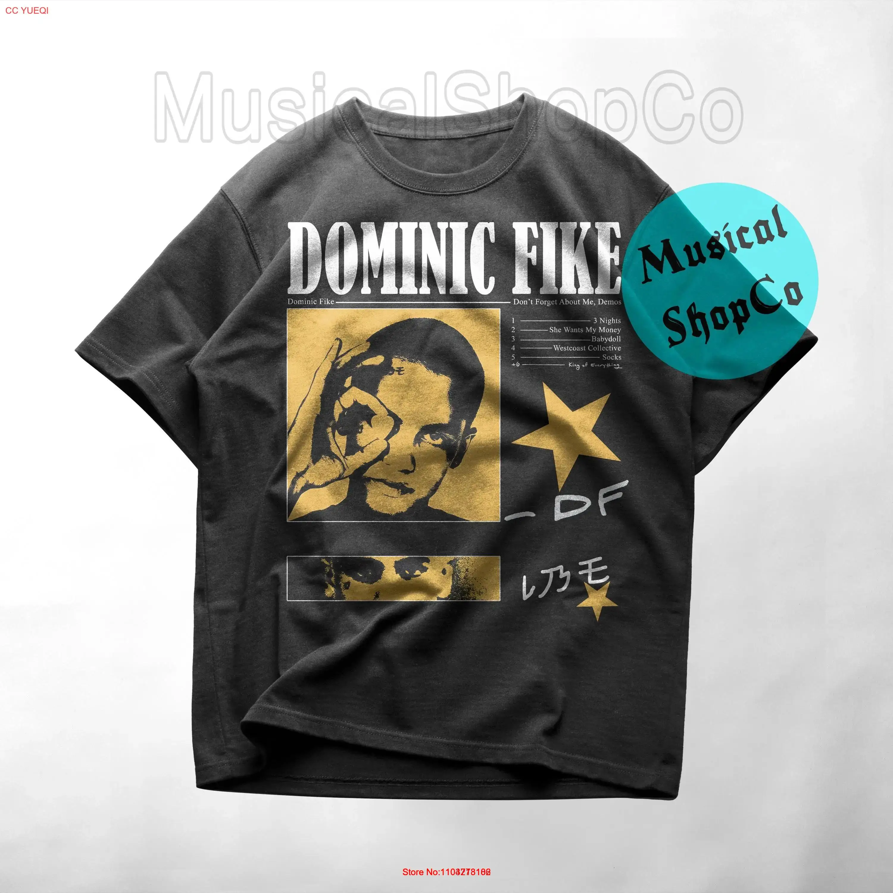 Dominic Fike T Shirt Dont forget about me merch long or short sleeves