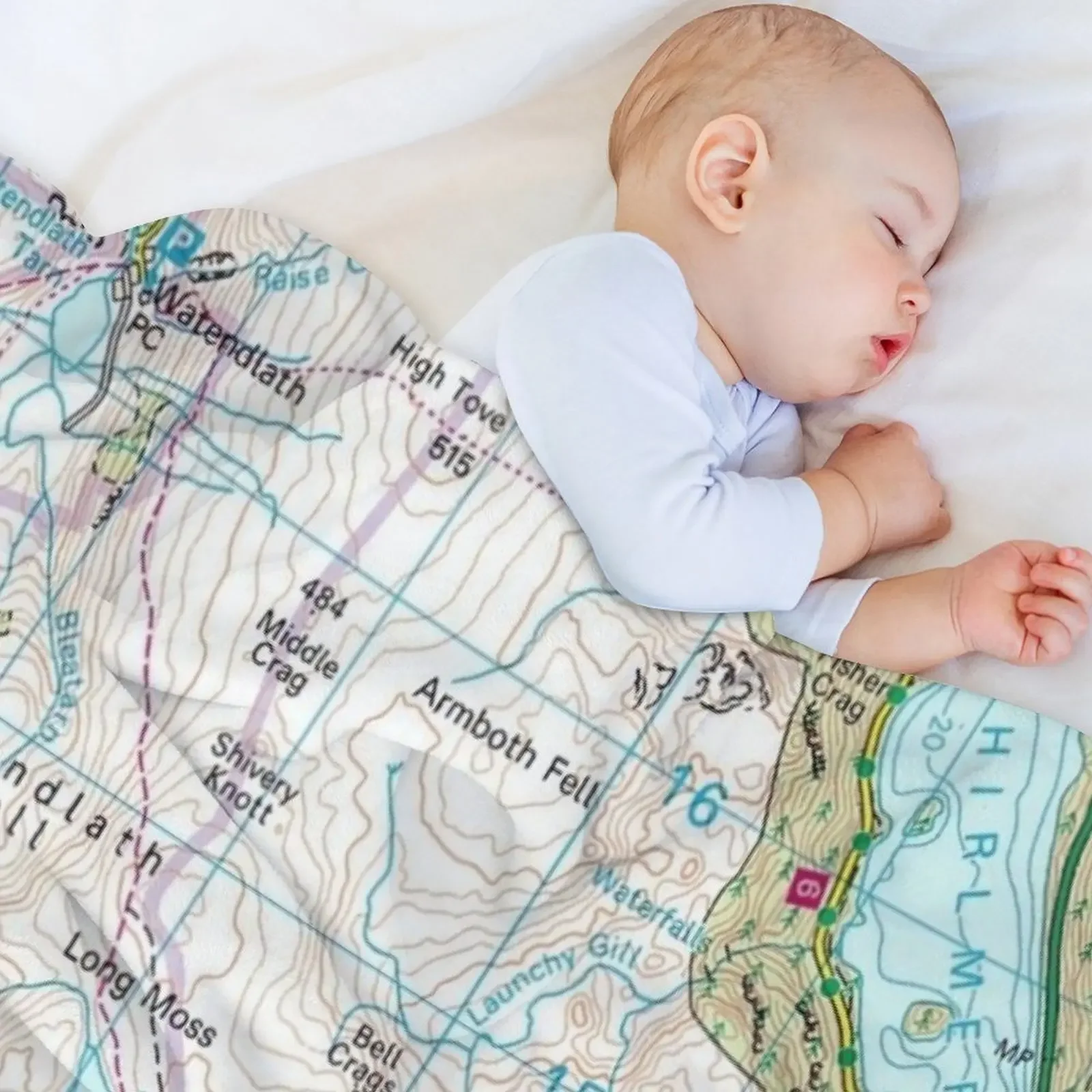 The Lake District Throw Blanket For Sofa Thin Picnic warm for winter Sofa Throw Blankets