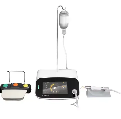 Den-tal Portable bone Piezo Den-tal Surgery Machine With Led Light contra angle