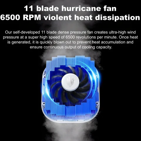 Магнитный кулер RedMagic Cryo Cooler 8 Pro для телефона, вентилятор-охладитель 36 Вт, максимальное охлаждение для игр, полупроводников, планшетов, телефонов, прямых трансляций