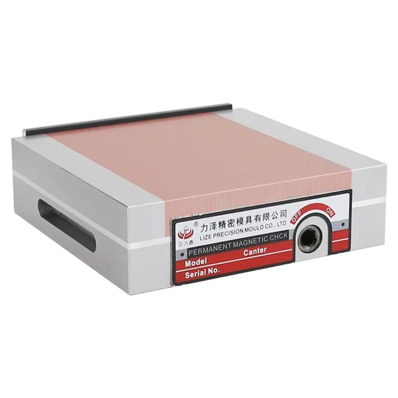 Heavy-Duty Industrial Cast Magnetic Chuck High-Durable Tool Accessory for Milling Machine Permanent Magnetic Chuck