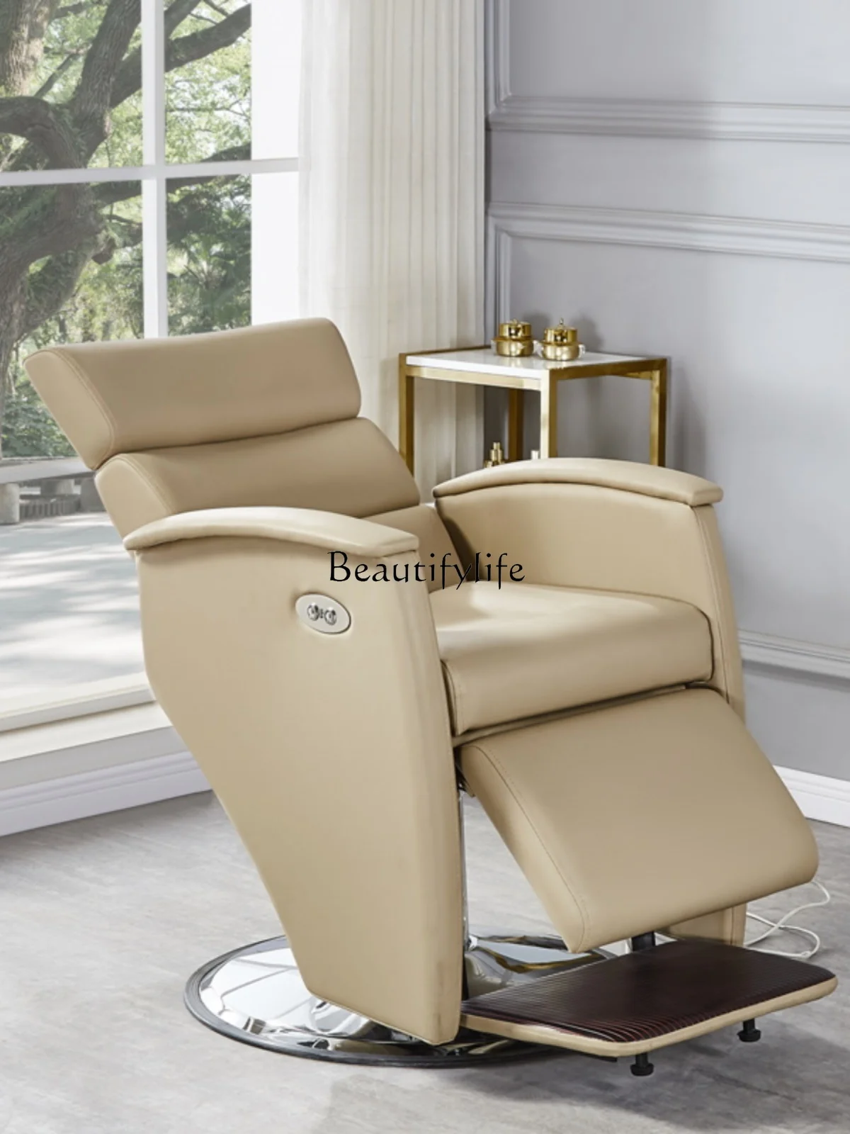 Intelligent Electric Hair Salon Chair Can Be Put down Automatic Hair Cutting Multifunctional Barber Chair