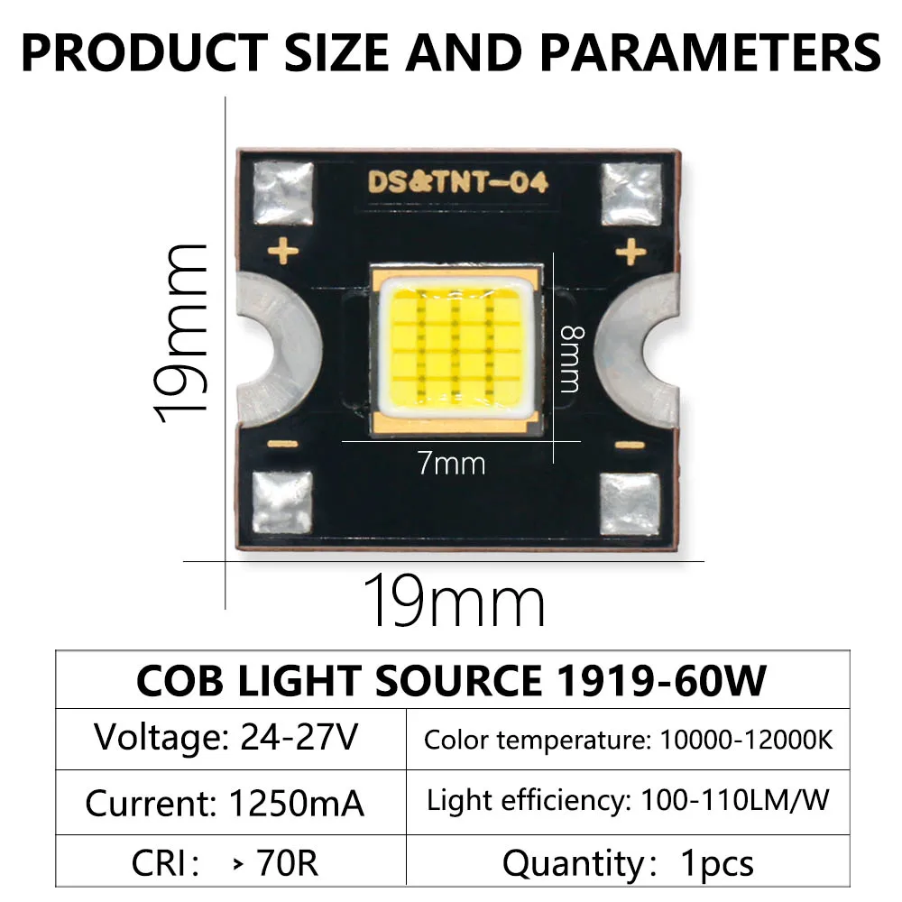 60w led chip lâmpada contas projetor luz da noite decoração do quarto led dc24v projetores acessórios luminaria decoração quarto lâmpada presente