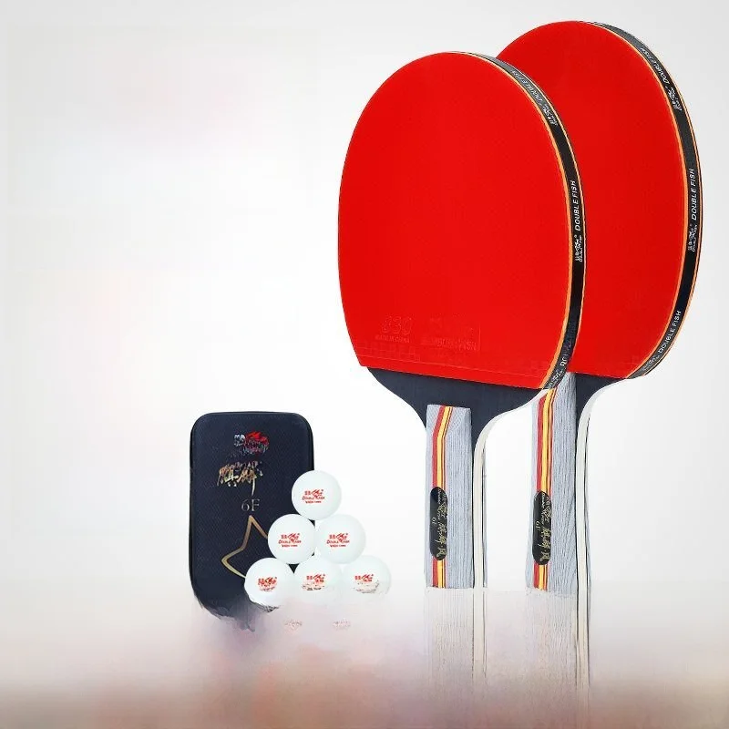 racchetta-da-ping-pong-double-fish-9-star-elevata-elasticita-e-resistenza-ideale-per-allenamenti-e-competizioni-livello-professionale-pronta-all'uso