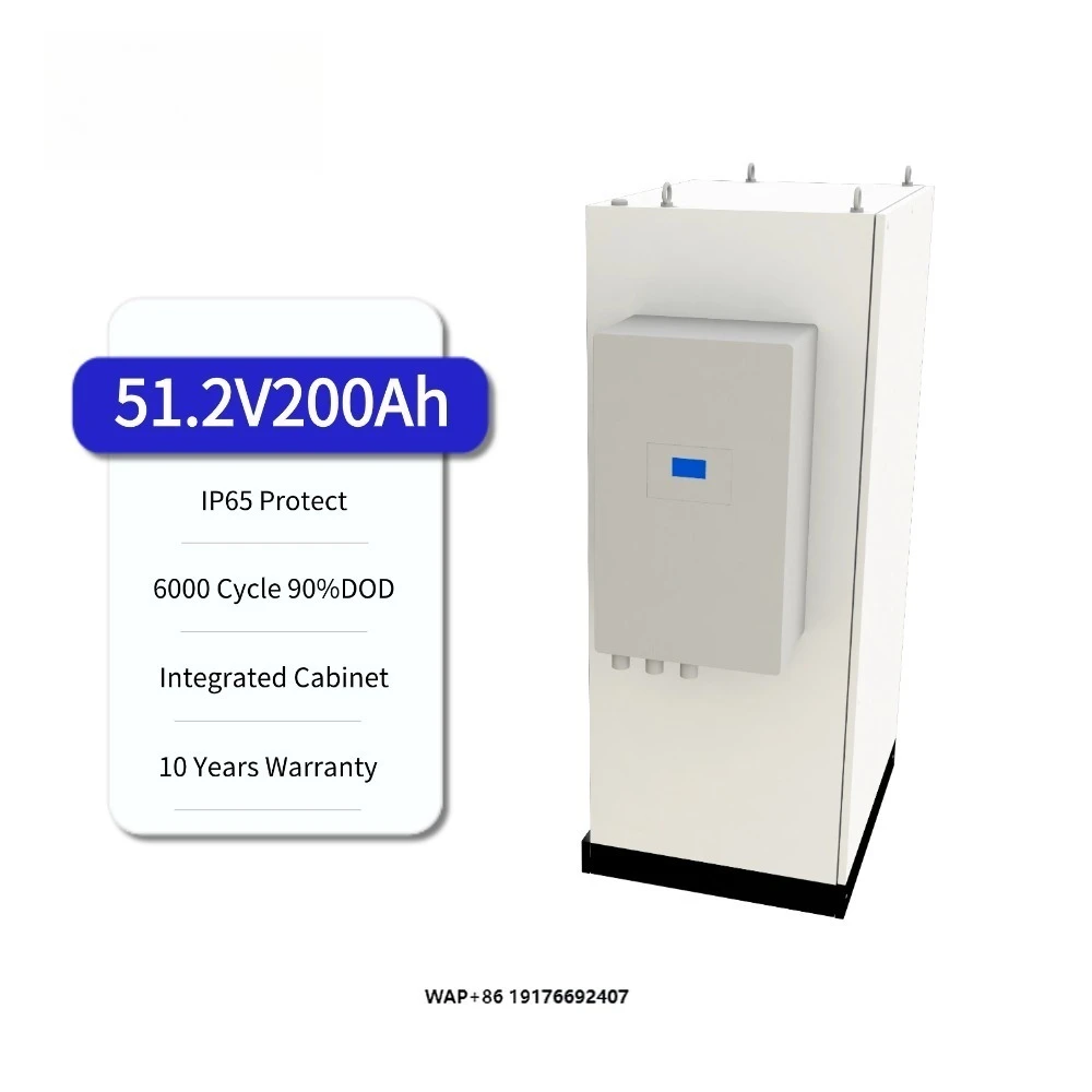 Solar-powered Lithium Battery Integrated System HV-51.2V200Ah for Home Use Including Installation and Energy Storage