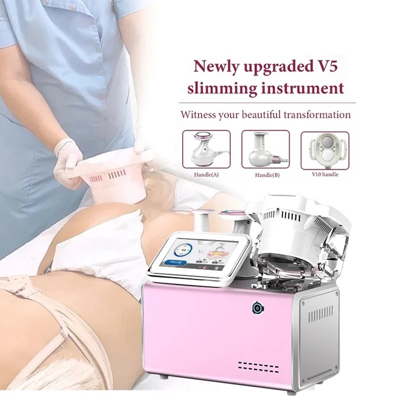 3 in 1 Vacuum Cavitation System Body Slimming Equipment Skin Tightening Cellulite Removal Beauty Machine