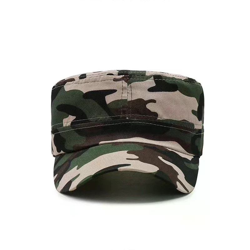 Camouflage Flat Cap Fashion Camo Baseball Hat Adjustable Classic Fashion Sunshade Hat For Women Men Gorras Outdoor Sport Caps