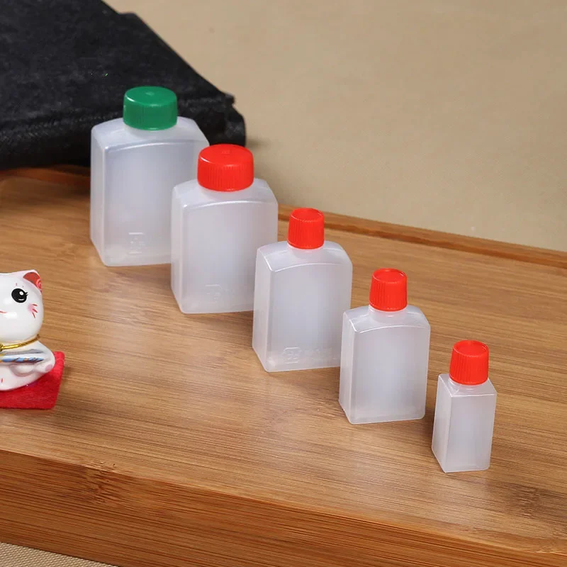 100pcs Mini small disposable plastic bottle birthday party favors creative packaging seasoned soy sauce vinegar oil bottles 30ml