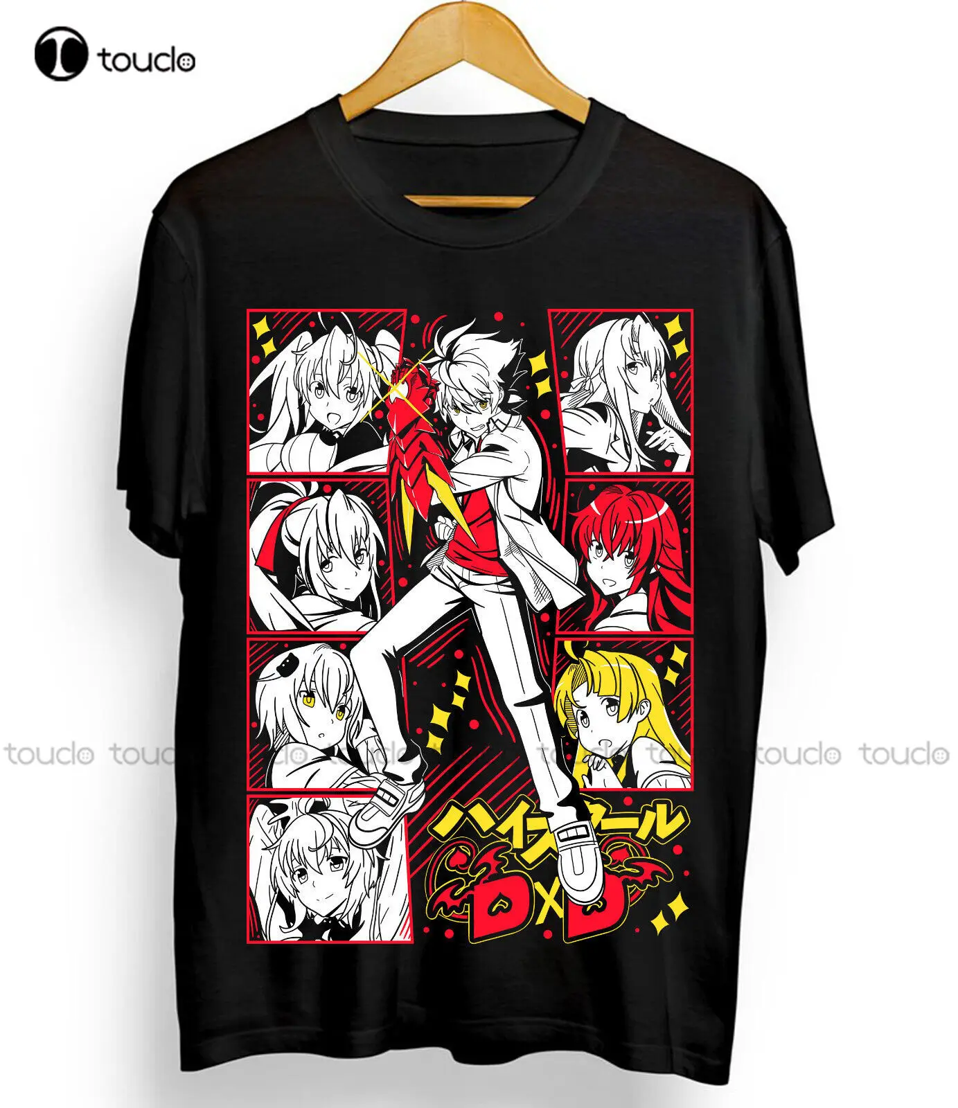 High School Dxd Rias Gremory T-Shirt Akeno Himejima Issei  Girl Shirt All Size Christmas Gift Streetwear Xs-5Xl Tshirt