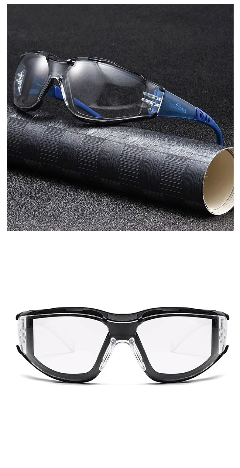 Schutzbrille, Brille, Sport, Augenschutz, weiche Schaumstoffdichtung, Schutzbrille für Schießen, Holzbearbeitung, Labor, Industrie, Outdoor-Sportarten – Detail 8