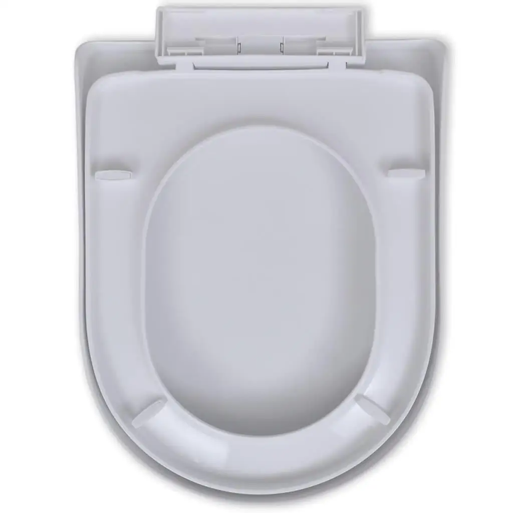 Weißer Soft-Close-Toilettensitz – Premium-Komfort und einfache Installation
