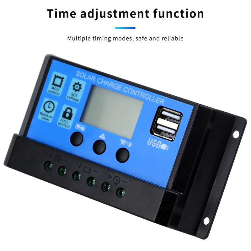 solar controller 12v 24v fully automatic household lighting charging universal solar panel controller