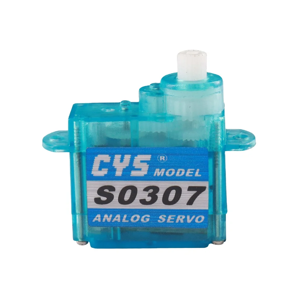 1 / 2 / 5 / 10 / 20pcs CYS-S0307 3.7g Micro Mini 0.8kg Torque Analog Plastic Gear Coreless Servo for RC Car and Airplane