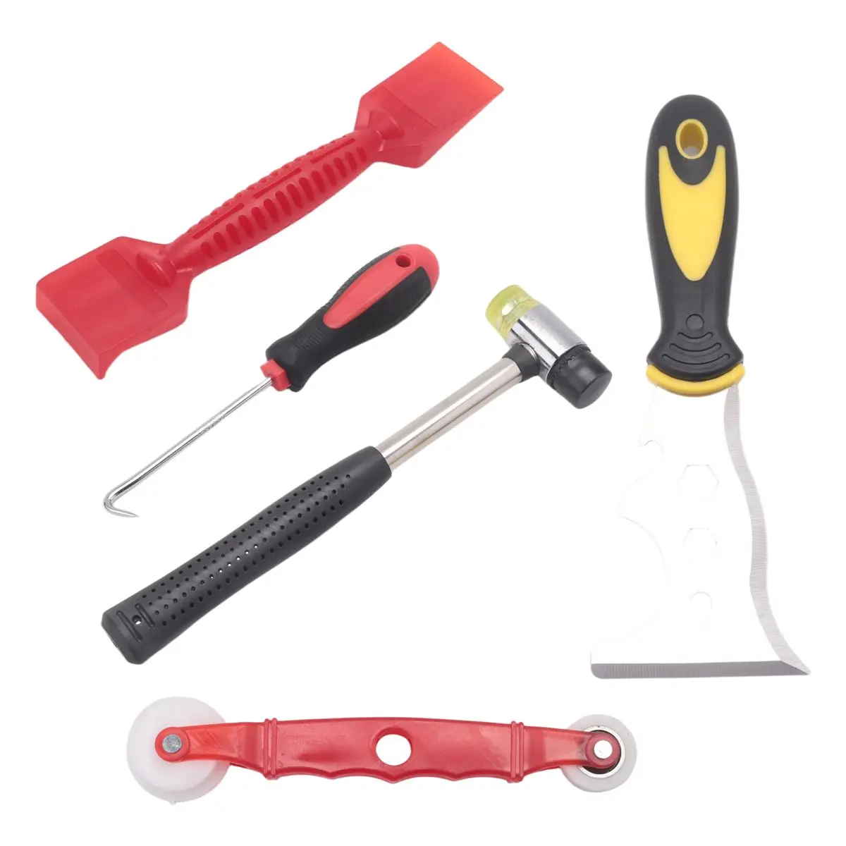 ~PERFECT}Window Glazing Tool Kit,Glazing Shovel Paddle for Deglazing Beading,Spline Removal Hook for ,Doors Hand Tool Sets