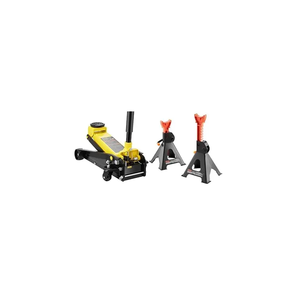 

Ailexpress Recommendation - Floor Jack, 3 Ton Low Profile Floor Jack with Single Piston Quick Lift Pump+ Jack Stands, 3 Ton (6,0