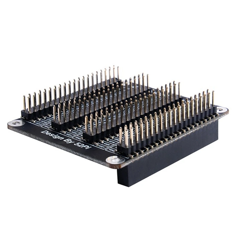 Placa de expansión GPIO para módulo multiplexor Raspberry Pi 40Pin Quad IO con tornillos 4B/3B + módulo multifunción