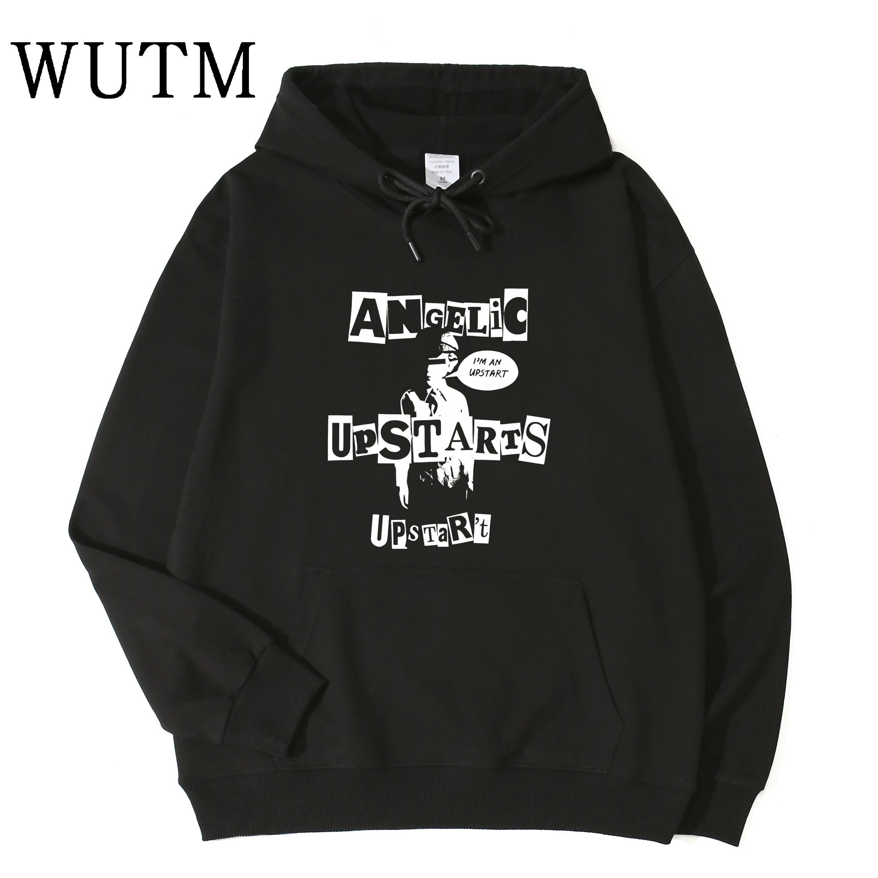 Nueva sudadera con capucha Angelic Upstarts unisex de manga larga