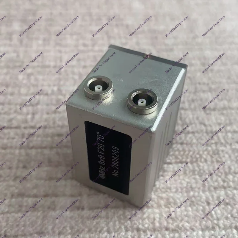 F20 4MHz Dual Longitudinal Wave Angle Beam Sensor 8x9 5x10 for Non-destructive Testing Ultrasonic Flaw Detector Probe Sensor