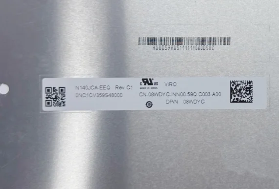 

N140JCA-EEQ 14.0'' Laptop LCD Screen Display Panel Matrix 1920*1200 EDP 30 Pins