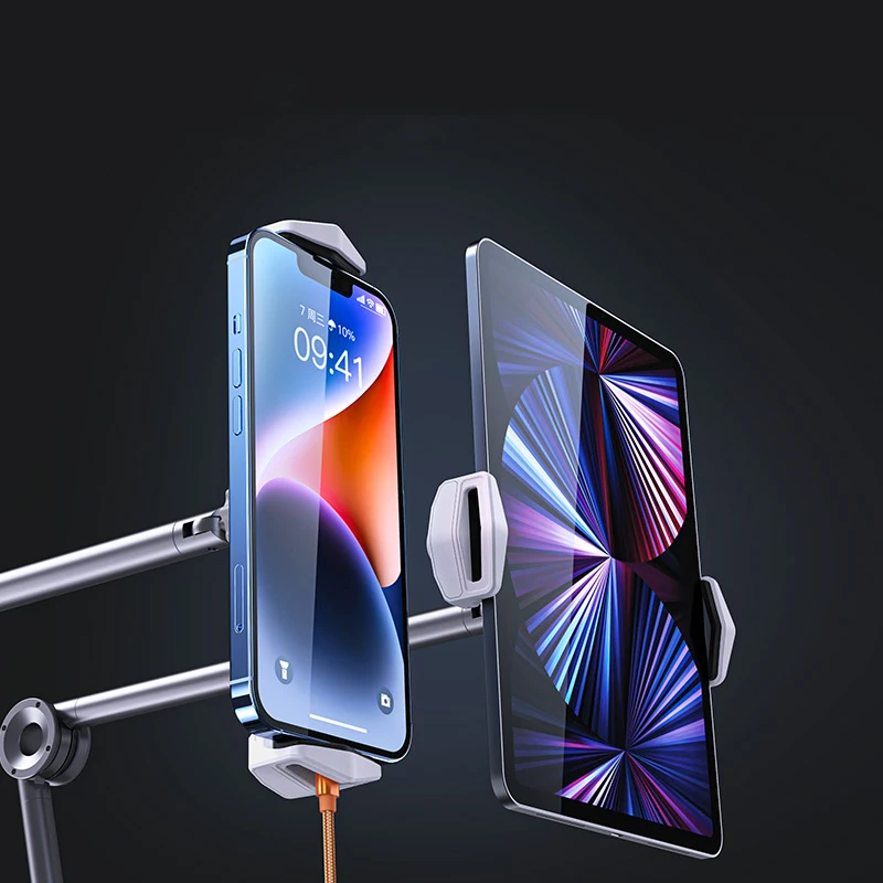 سبائك الألومنيوم باد مكتب جبل حامل لوحي قابل للتعديل حامل الهاتف ل 4.7 ''- 13'' رسم منصات شاومي سامسونج Redmi أقراص