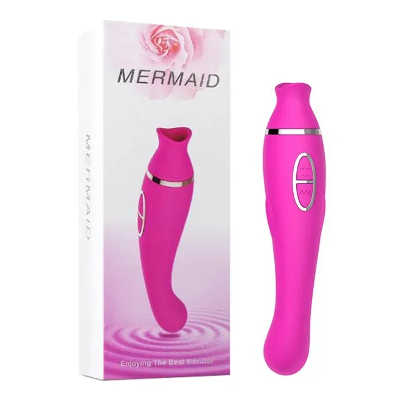 YEQU27 Adult Products - Female G-Spot Suction Stimulation Insertion Vibrating Rod Self-Pleasuring Dummy Orgasmic Toy