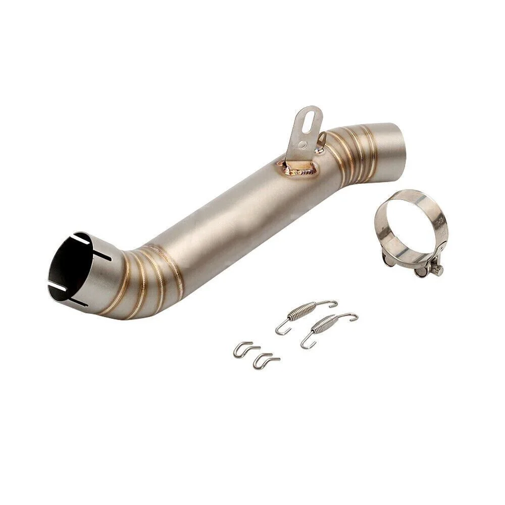 For Aprilia RSV4 Exhaust System Modification With Titanium Alloy Mid-section And AR Carbon Fiber Straight-mount Tail Section. view 6