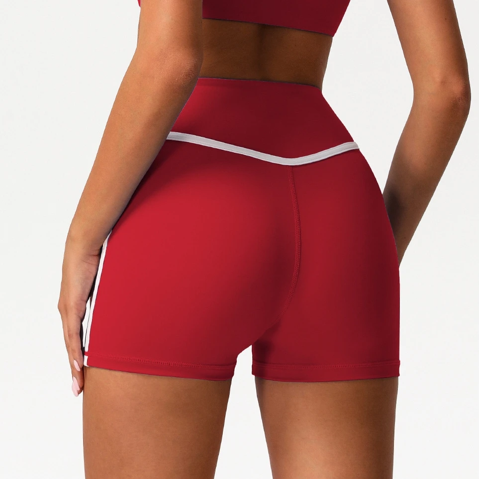

Women Yoga Shorts High Waist Sports Shorts Seamless Fitness Yoga Lift Butt Fitness Ladies Yoga Tights Gym Running Short Pants