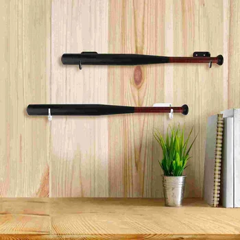 2 pary akrylowy stojak na kij baseballowy stojak do montażu na ścianie stojak na kije uchwyt do stojaka dla dzieci hokej na lodzie ostrze do treningu