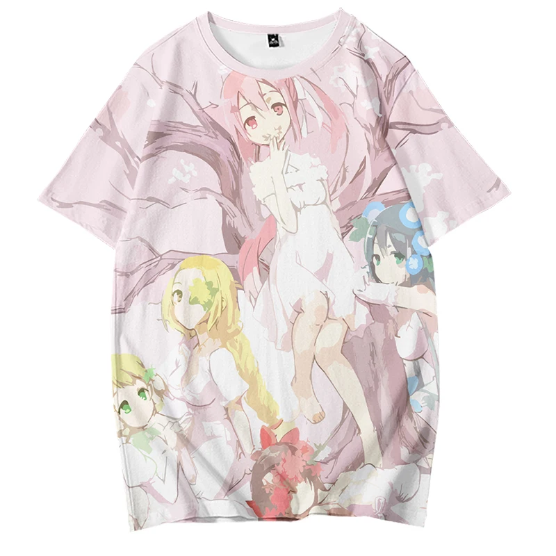 Yuki Yuna is a Hero Anime Short Sleeve T-Shirt Casual Sweatshirt Adult COS Full Color Plus Size Fashion Clothes