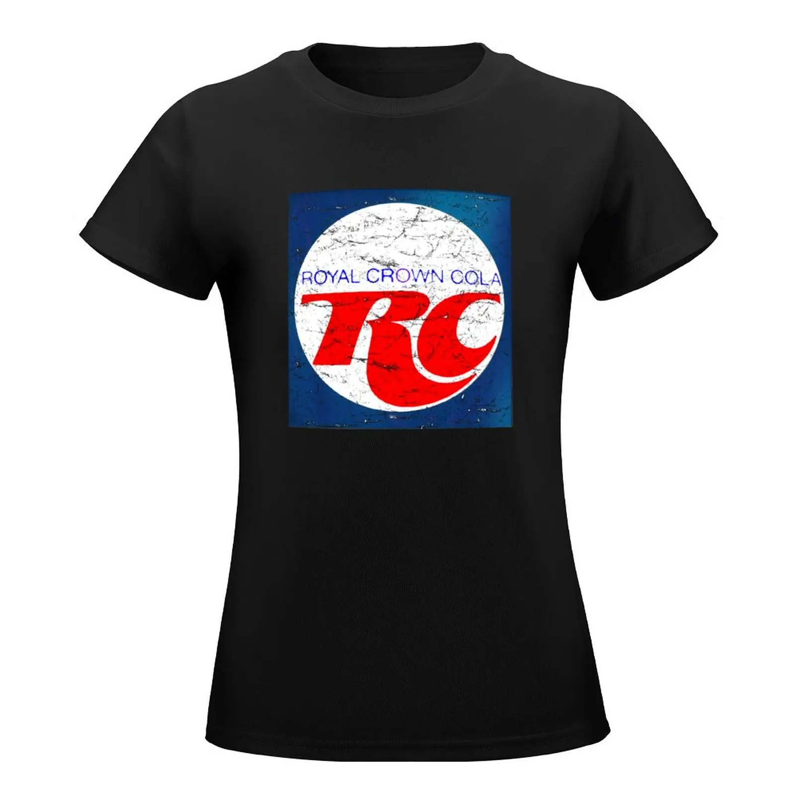 Vintage RC Cola design T-Shirt tees graphics tops Women