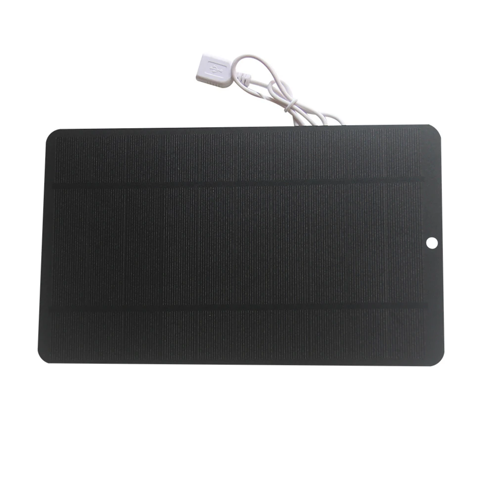 10W 5V Foldable Solar Panels USB Solar Panel Power Backup for Fan Cellphone Bicycle Camera Outdoor