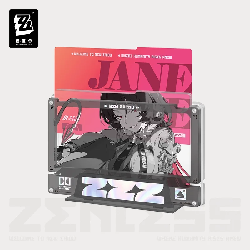 Presale Sunsyea Zenless Zone Zero Official Merch miHoYo Original Fixed Frame Acrylic Insert Set Unknown Camp Jane